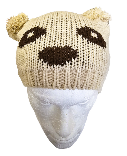 Bear Printed Hat