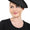 Unisex Wool Blend French Style Beret hat black