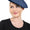 Unisex Wool Blend French Style Beret hat navy