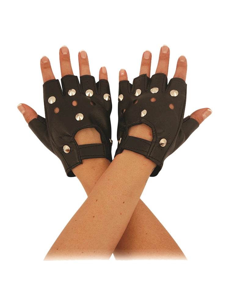 Biker Gloves - thefancydress.co.uk