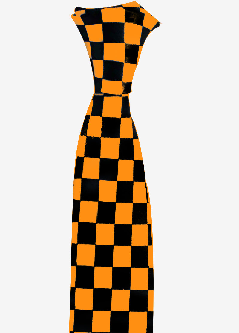 Checkered Neck Tie