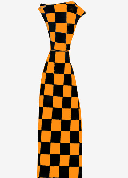 Checkered Neck Tie