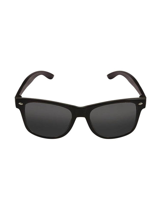 Black Frame Glasses with Dark Lens - thefancydress.co.uk