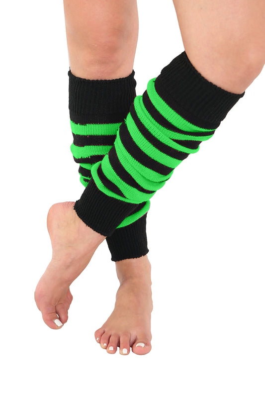 Crazy Chick Adult Stripe Legwarmers 