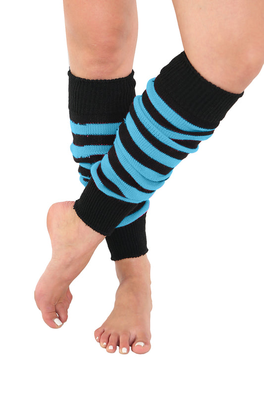  Crazy Chick Adult Stripe Legwarmers 