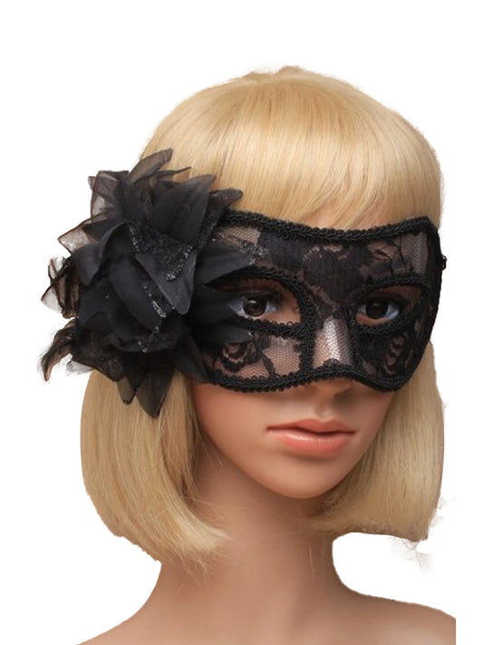 Halloween Printed Black Swing Dress & Accessories Set