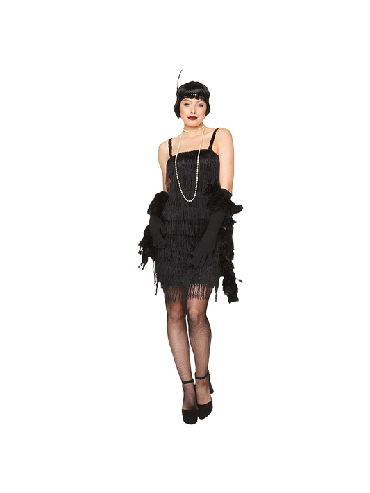 Black Flapper Dress