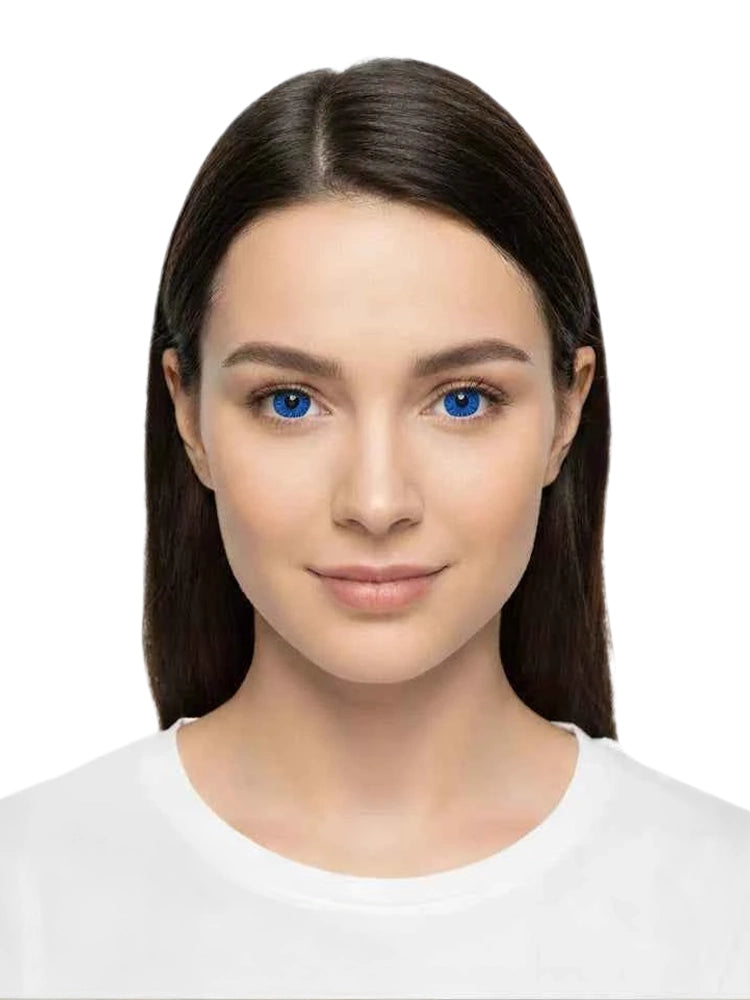 Blue Flame Daily Fashion Contact Lenses