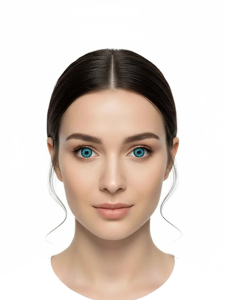 Blue Misty Eye Contact Lenses