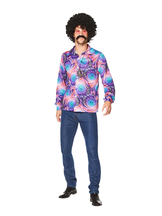 Men's 1970s Boho Shirt
