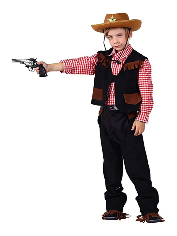 Boys Cowboy Costume Set
