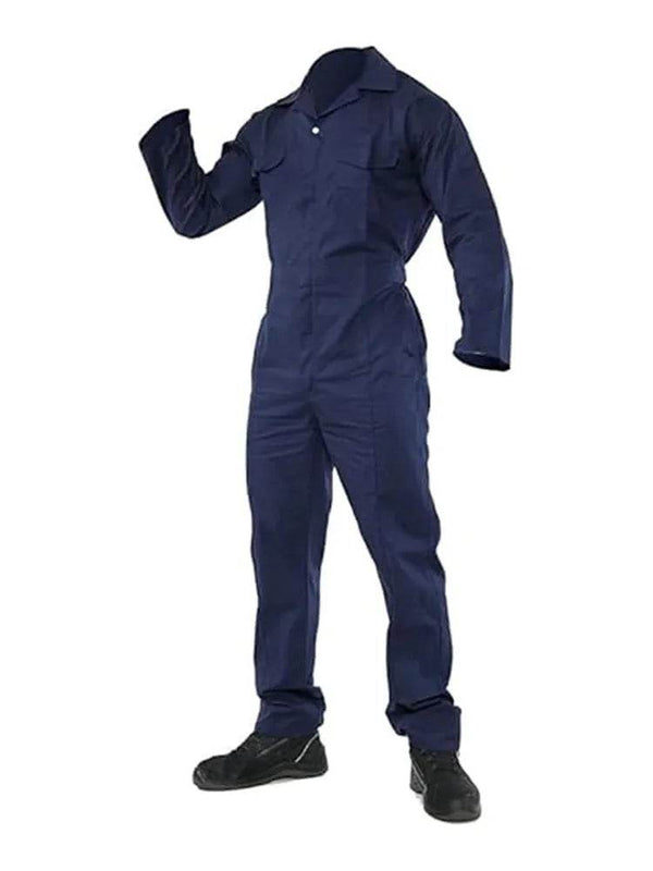 Boys Heavy Duty Lightweight Coveralls Boiler Costume - thefancydress.co.uk