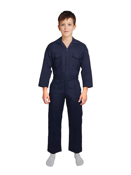 Boys Heavy Duty Lightweight Coveralls Boiler Costume