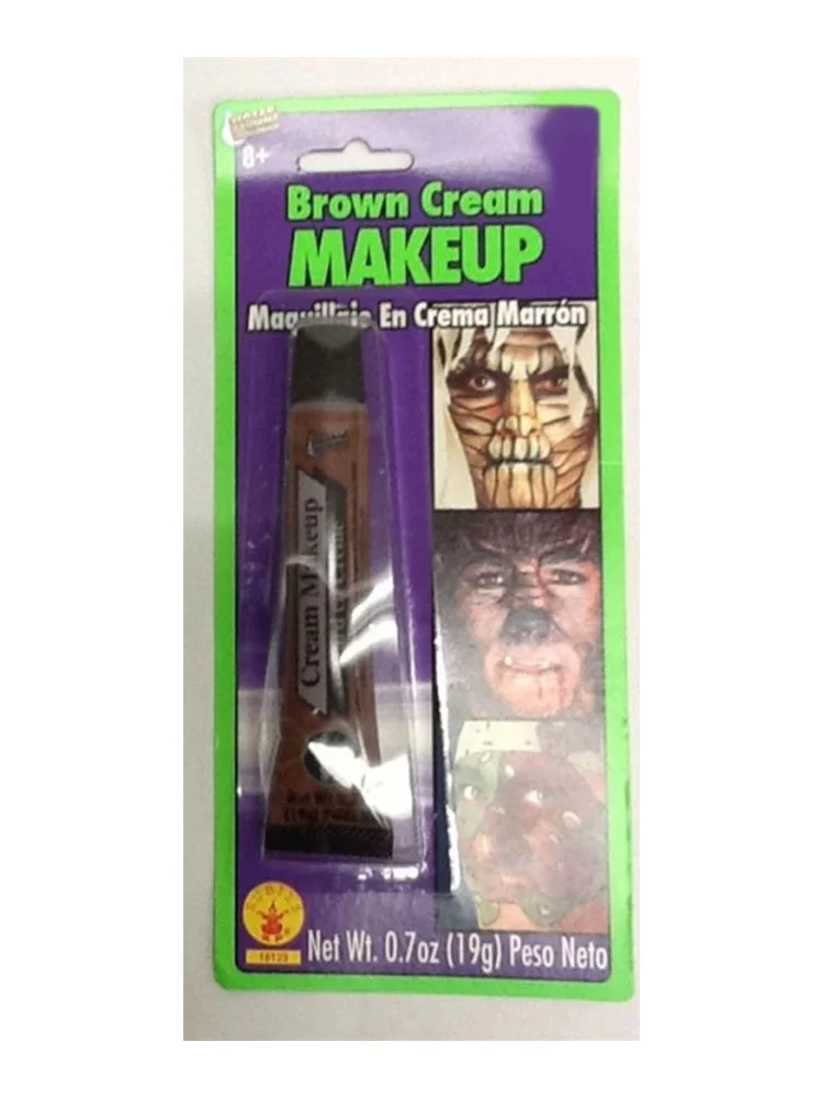 Halloween Character Make-up set brown cream