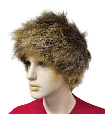 Brown Faux Fur Hat 2