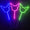 Bull Shape Light Up Wand (Random Color)