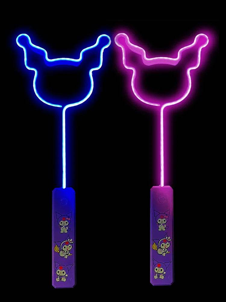 Bull Shape Light Up Wand (Random Color) - thefancydress.co.uk