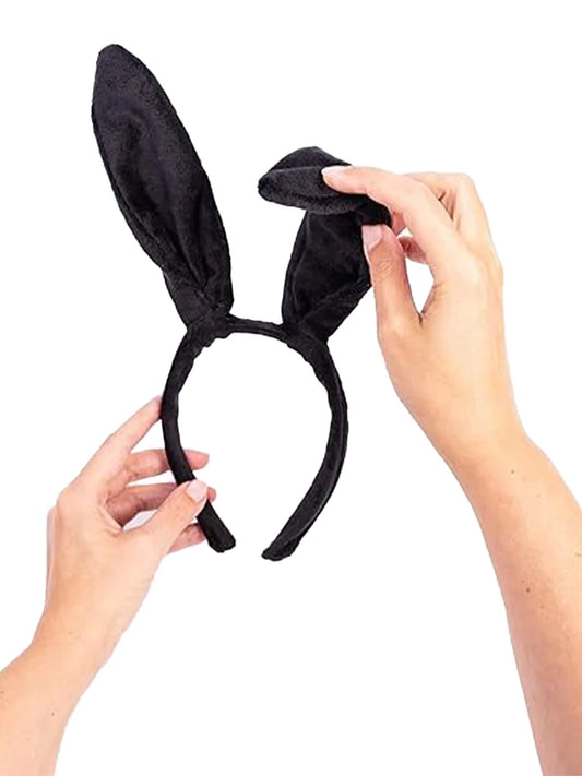 Bunny Rabbit Ears Aliceband black
