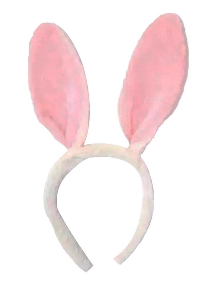 Bunny Rabbit Ears Aliceband - thefancydress.co.uk