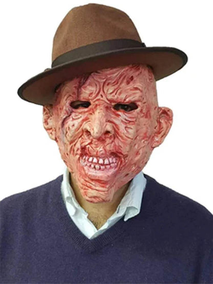 Burnt Man Mask - thefancydress.co.uk
