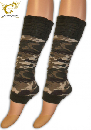 Crazy Chick Adult Stripe Legwarmers 