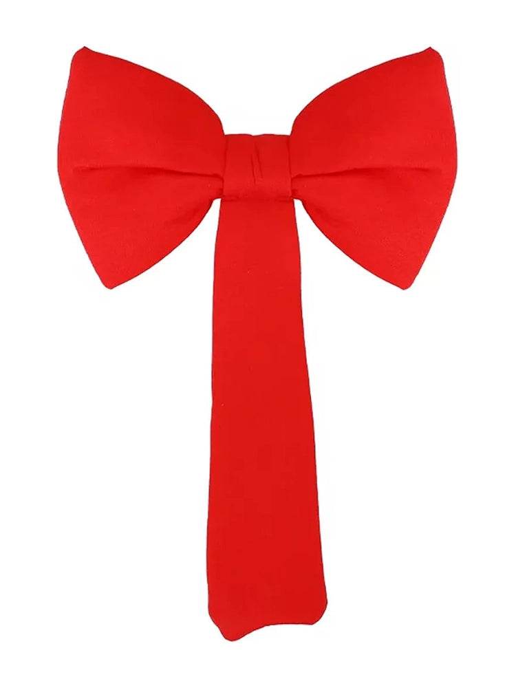 Child’s 4 Pcs Cat in the Hat Set - Striped Hat, Red Bow Tie, Cat Tail & White Gloves Sets - thefancydress.co.uk