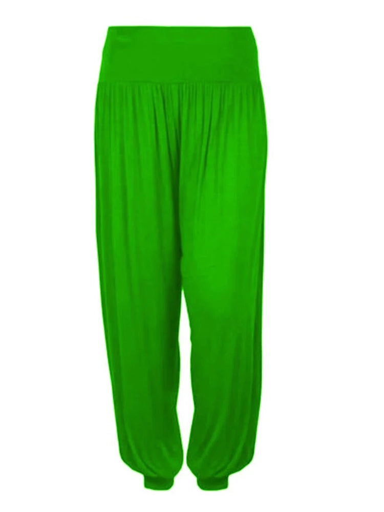 Children Full Length Leggings Trousers green