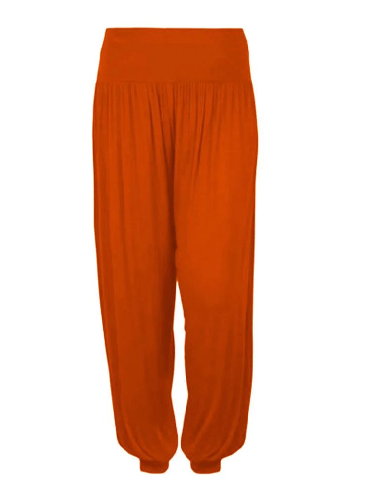 Children Full Length Leggings Trousers orange
