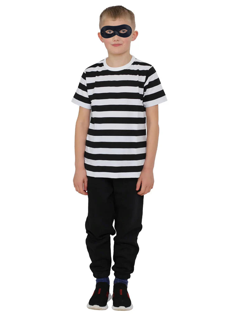 Boys Fancy Dress Book Week Burglar Costume Set