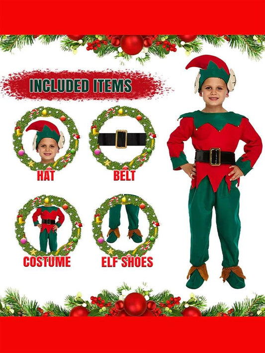 Children's ELF Costume - thefancydress.co.uk