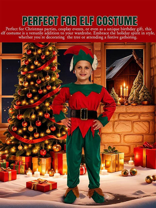 Children's ELF Costume - thefancydress.co.uk