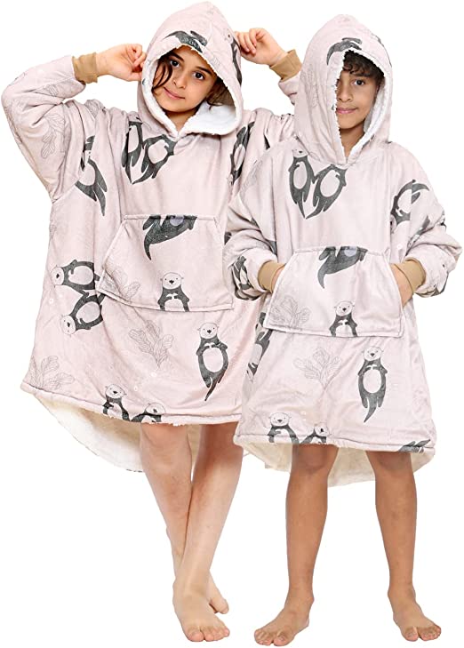 Children's Printed Hoodie Blanket