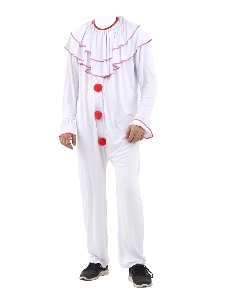 Boy Fancy Dress Scary Clown Costume