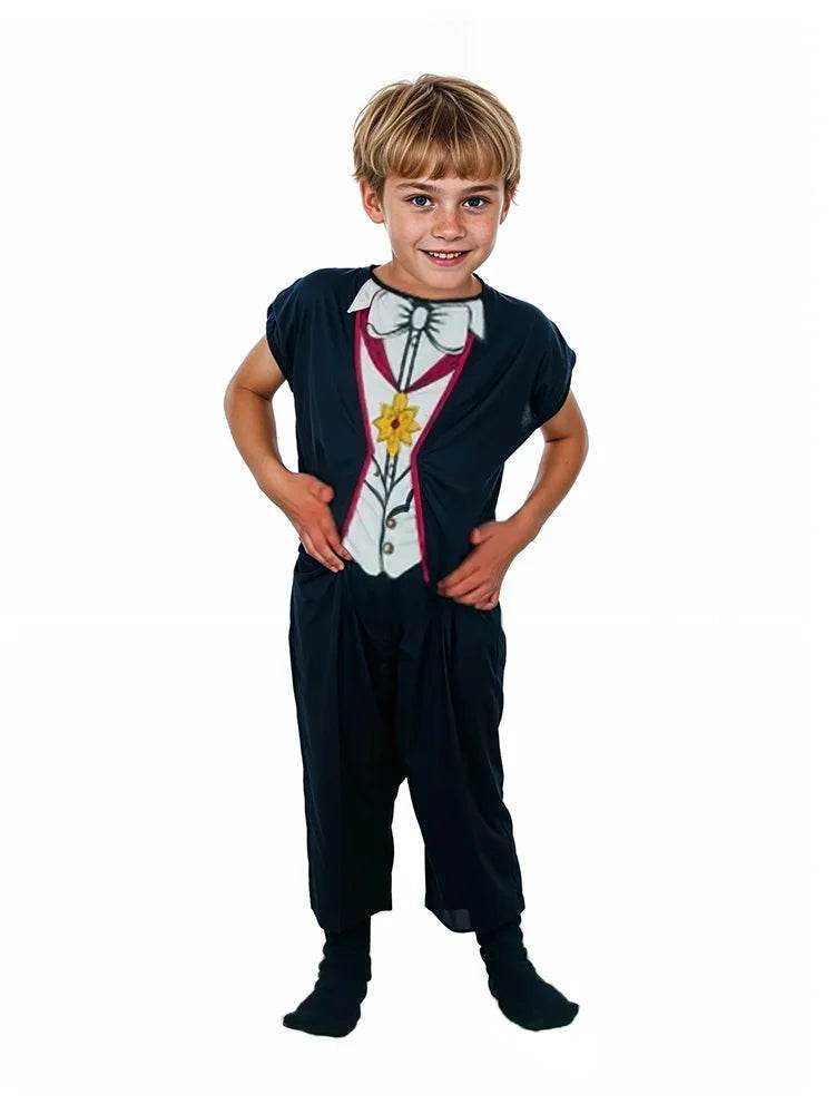 Children's Vampire Complete Costume With Shirt & Trouser - thefancydress.co.uk