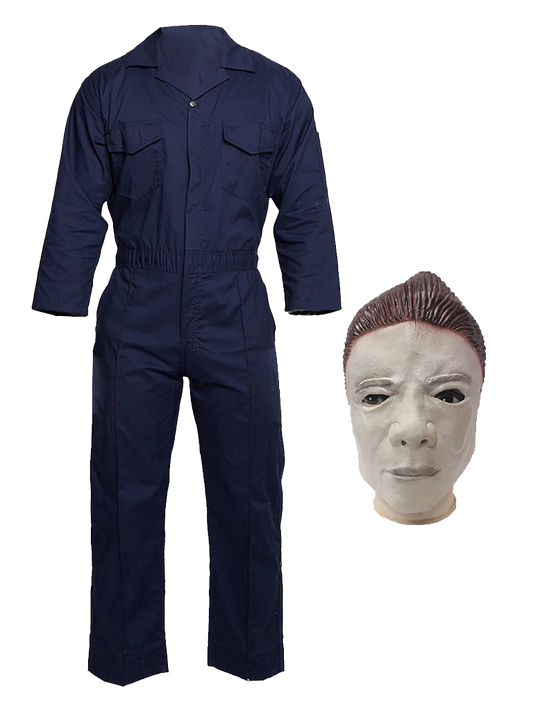 Childrens Michael Myers Coveralls Costume Set