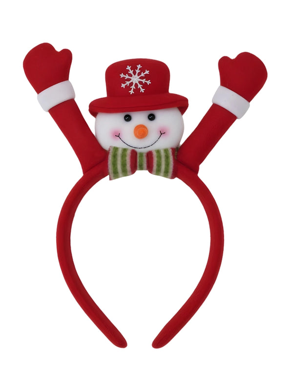 Christmas Snowman Alice Band