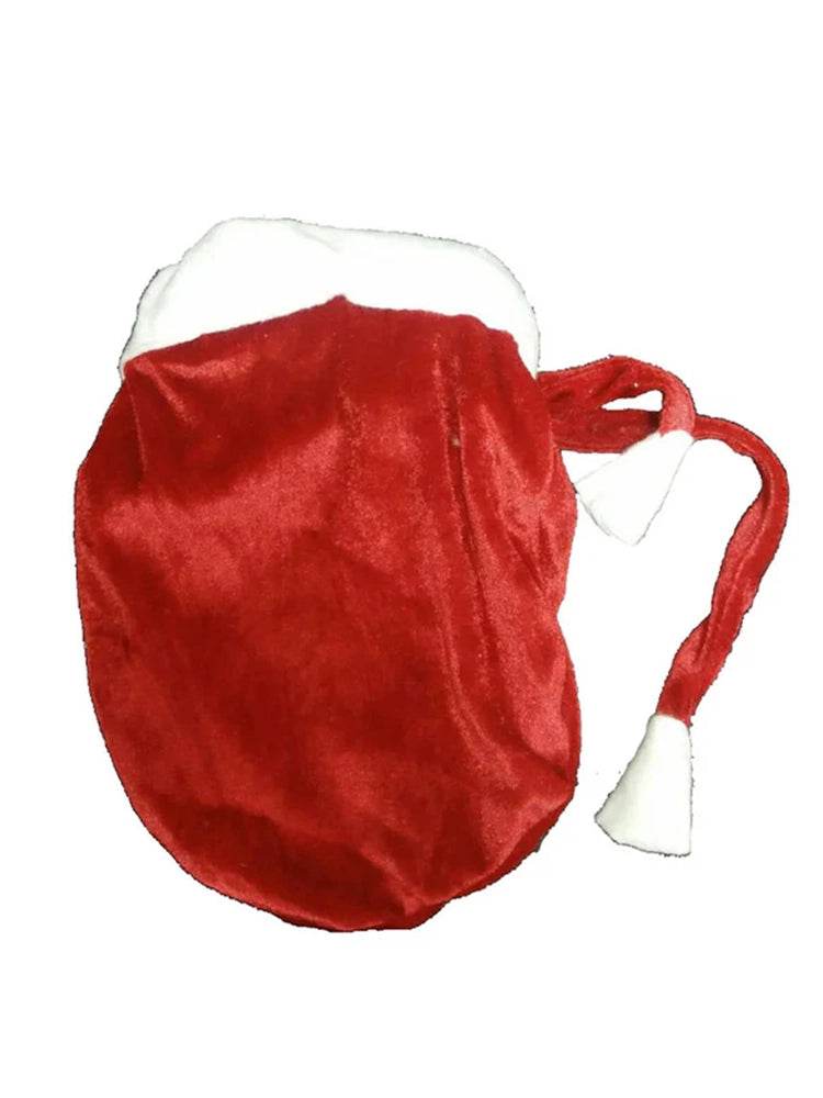 Christmas Velvet Pouch - thefancydress.co.uk