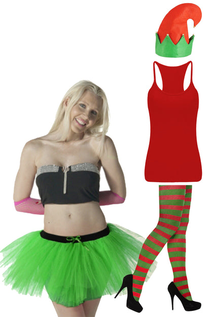 Christmas Elf Costume Set
