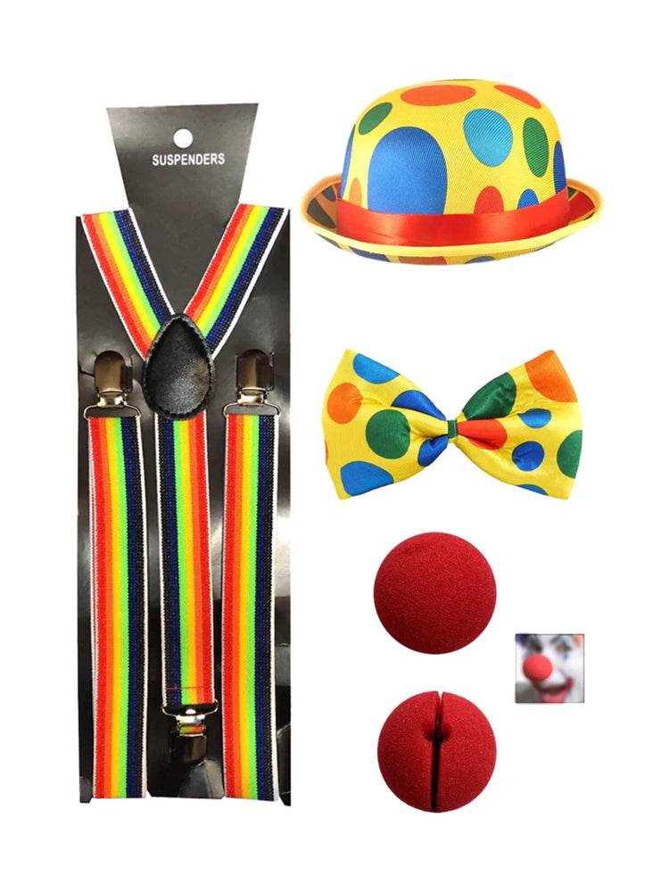 Circus Clown Accessories Set - thefancydress.co.uk
