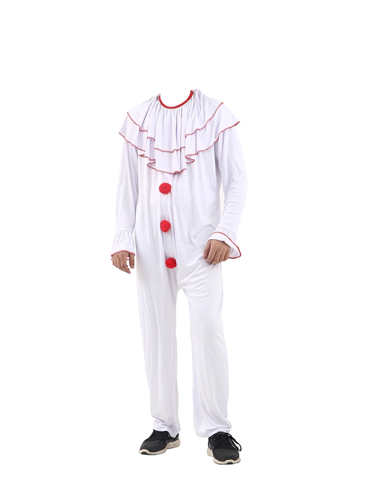 Halloween Clown Mask And Costume Set