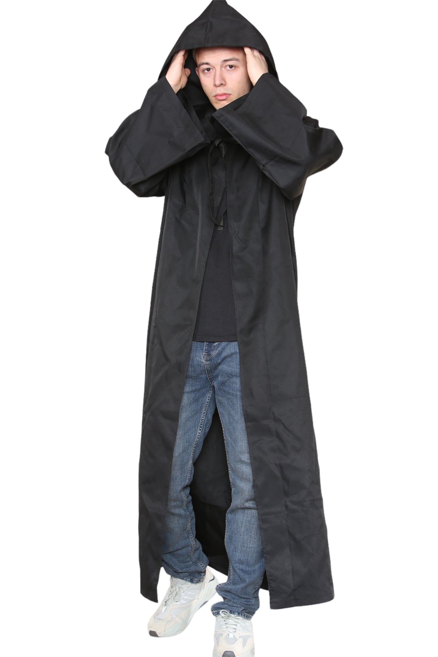 Adult Medieval & Tunic Hooded Monk Robe Party Cosplay Costume