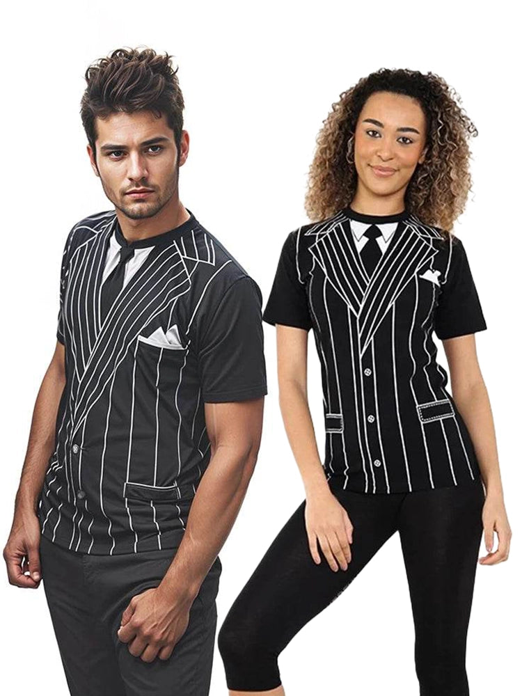 Couple School Gangster Printed T-Shirt