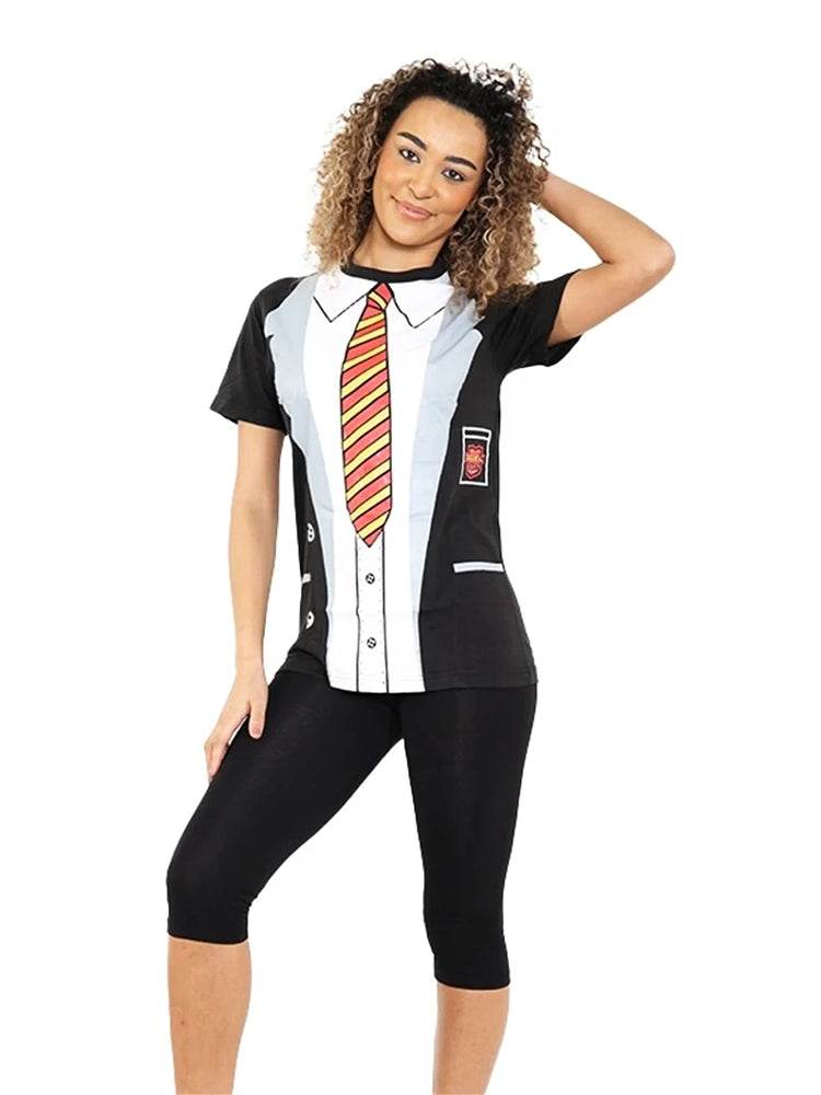 Couple School Printed T-Shirt