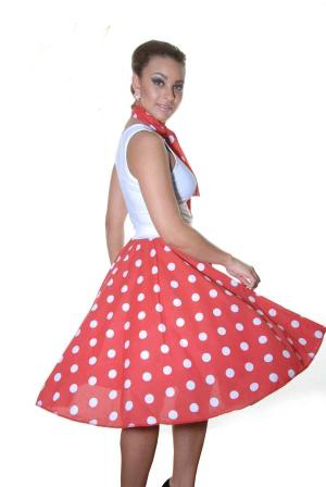 Crazy Chick Polka Dot Skirts 26 (inches)