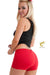 Women's Microfibre Short Pants red