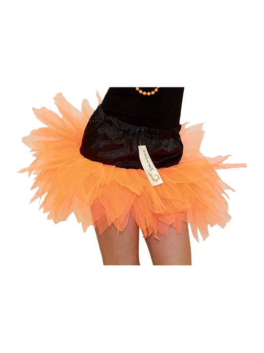Crazy Chick Girl 6 Layer Petal Tutu orange