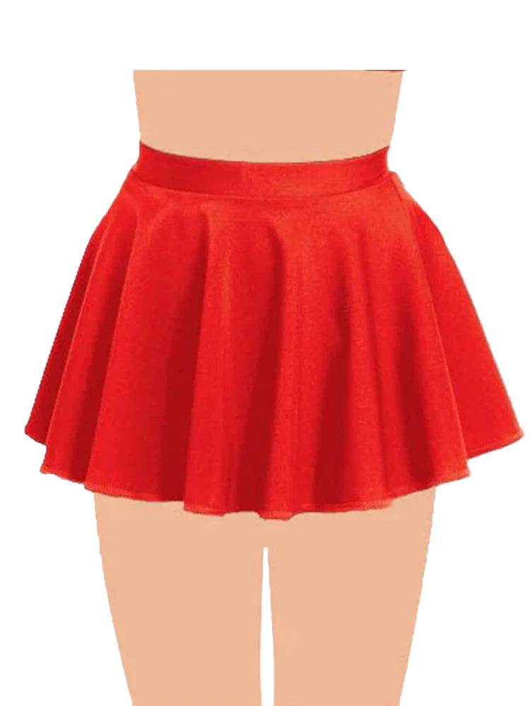 Crazy Chick Girls Circular Skirt - thefancydress.co.uk