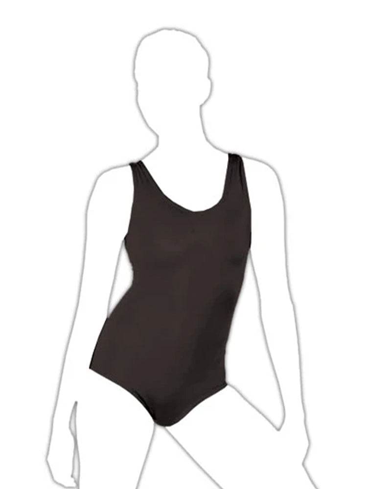 Crazy Chick Girls Plain Sleeveless Leotard - thefancydress.co.uk