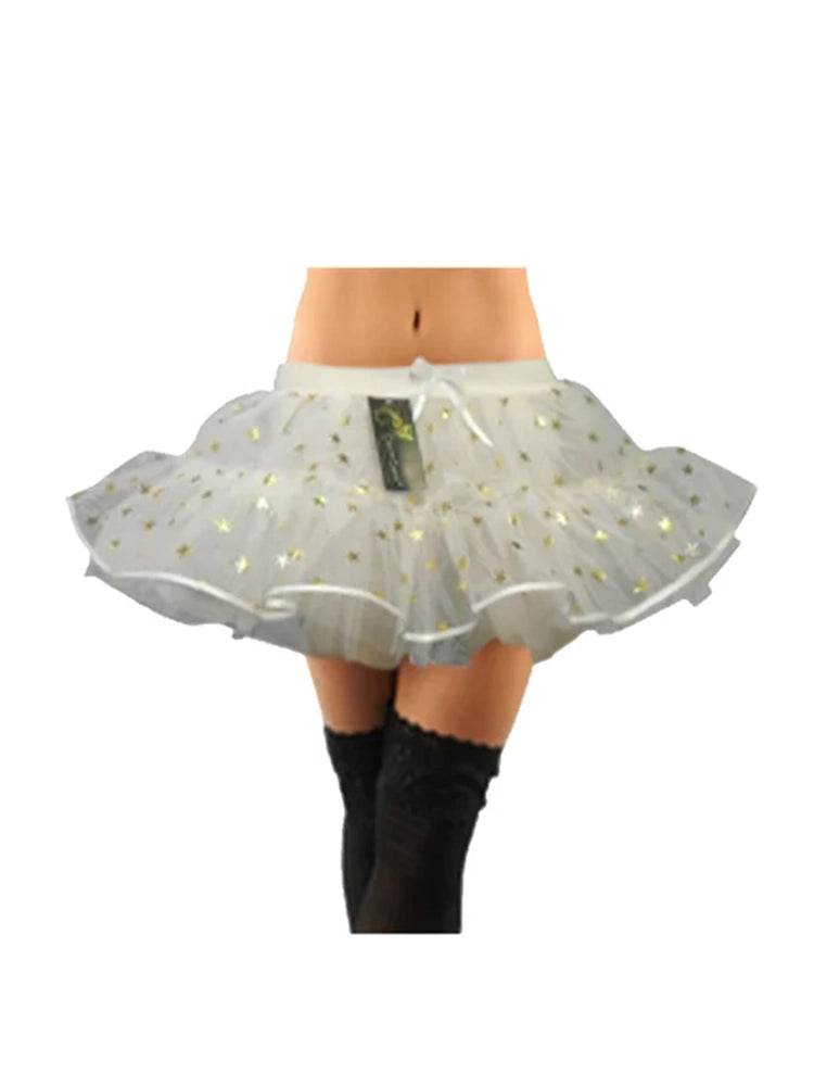Crazy Chicks Adult 4 Layer Tutu Skirts - thefancydress.co.uk