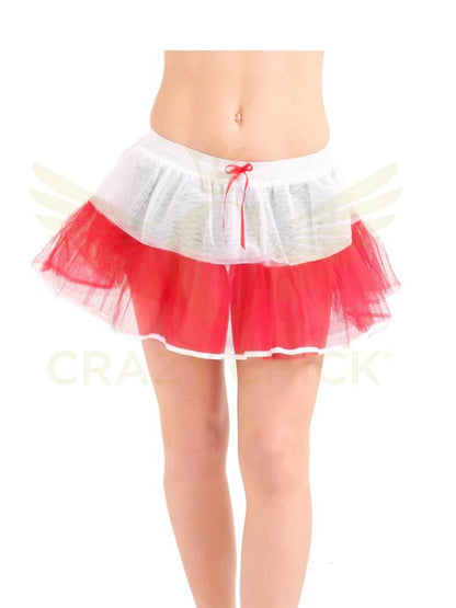 Crazy Chicks Adult 4 Layer Tutu Skirts - thefancydress.co.uk